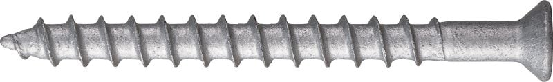 Kwik-Con+ Torx countersunk flat head screw anchor Versatile, high-performance screw anchor for concrete and masonry (carbon steel, countersunk flat head with Torx®)