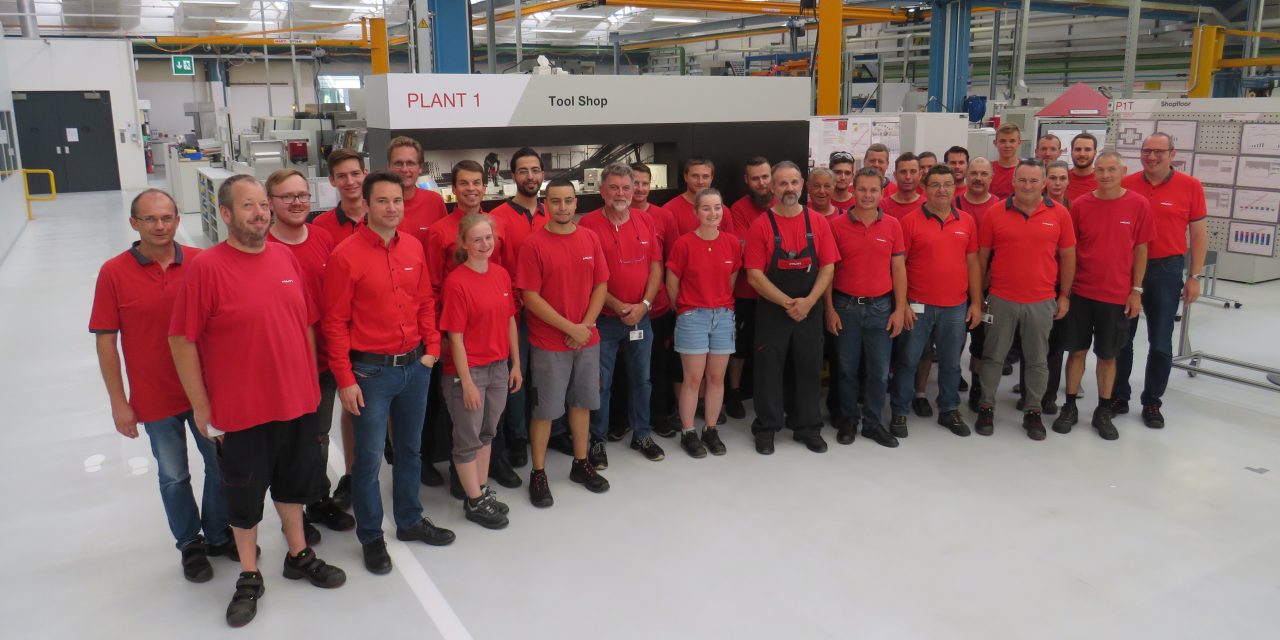 Hilti Werkzeugbau gewinnt im Wettbewerb «Excellence in Production»