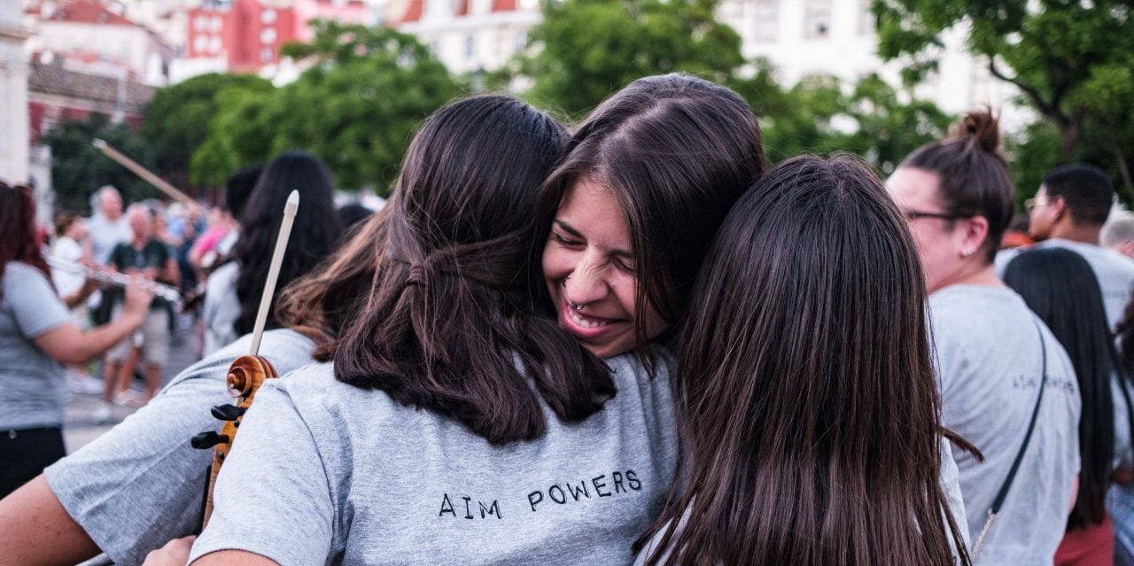 Firebird Fellows in-person 2.5 week Residency 2022 in Lisbon. The Firebird Fellowship is AIM's investment in teachers as the vital change agents for tackling inequality through music education. (Photos/Ivan Gonzalez)