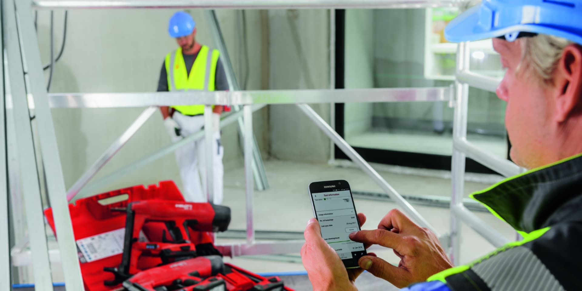 Hilti Connect App and BX 3 02