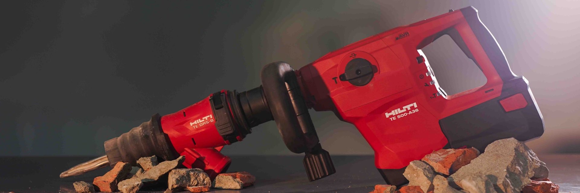 the TE 500-AVR is the world's first cordless breaker
