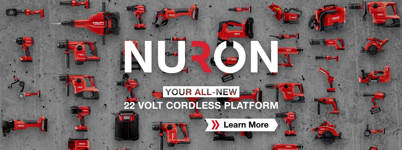 Learn more about Hilti's new Nuron cordless platform