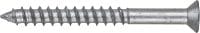 KWIK-CON II+ Phillips flat head SS screw anchor High-performance screw anchor for concrete and masonry (410 stainless steel, Phillips flat head)
