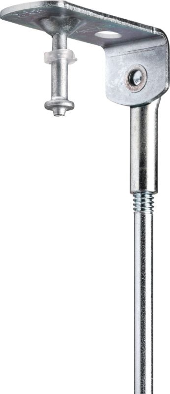 X-DR S ALH Drop rod with nail Smooth drop rod with pre-mounted nail for use with powder-actuated tools on tough concrete