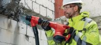 TE 500 SDS-Max chipping hammer Robust SDS Max (TE-Y) demolition hammer for light-duty chiseling in concrete and masonry Applications 8