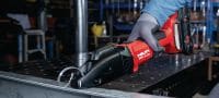 SSH 6-22 Cordless metal shears Cordless double cut shear for fast cuts in sheet metal and profiles up to 2.5 mm│12 Gauge - with Hilti SSH CS blades included (Nuron battery platform) Applications 2