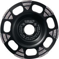 SP Universal diamond cup wheel Premium diamond cup wheel for angle grinders – for faster grinding of concrete, screed and natural stone
