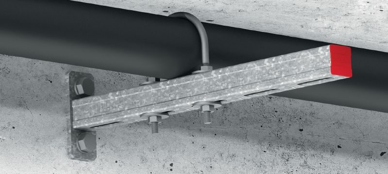 MP-UB OC U-Bolt (imperial) Outdoor coated (OC) U-bolt for universal piping applications Applications 1
