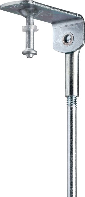 X-DR S ALH Drop rod with nail Smooth drop rod with pre-mounted nail for use with powder-actuated tools on tough concrete