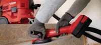 AG 600-A36 Cordless angle grinder Powerful 36V cordless angle grinder (brushless) for cutting and grinding with discs up to 6 Applications 4
