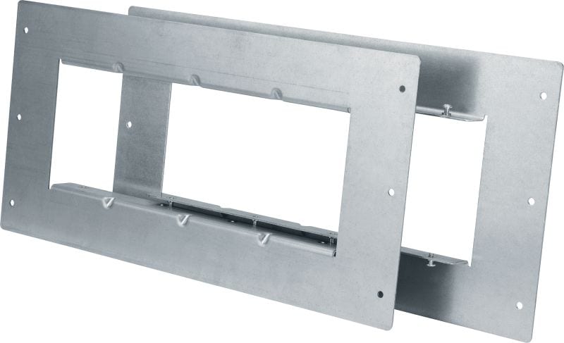 CFS-MSL GPP Pre-drywall Gangplate Stud-mounted gangplates for installing modular fire sleeves before drywall