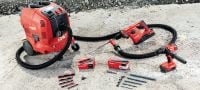 HVU2 Anchor capsule Ultimate performing foil capsule for heavy-duty applications in concrete in combination with HAS anchor rods (sold separately) Applications 1