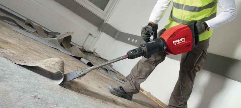 Floor Sers Hilti Usa, How To Use A Tile Chipper