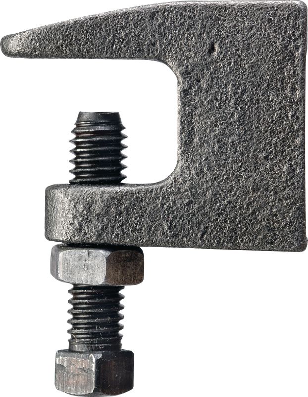 BC Beam clamps for attaching threaded rods to structural beams