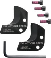 Cable cutter blade kits Self-service replacement blade kits for cordless cable cutting tools