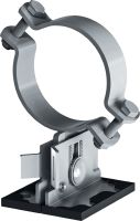 MP-PS 1-1 Pipe shoe Outdoor coated (OC) pipe shoe with height and slope adjustability for heavy industrial applications with outer pipe diameters of 21-173 mm (1/2 to 6)