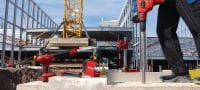 TE-YRT Hole roughening tool Tool for roughening smooth diamond cored-holes in concrete Applications 1