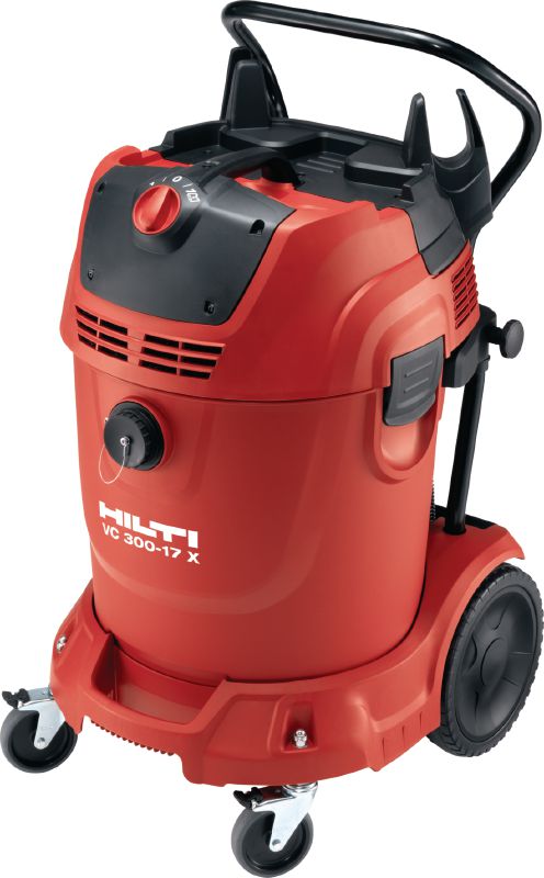 VC 300-17 X Dust extractor Very powerful dust extractor for connection with power tools and jobsite clean ups (wet & dry), 60l tank - OSHA compliant with 300 CFM