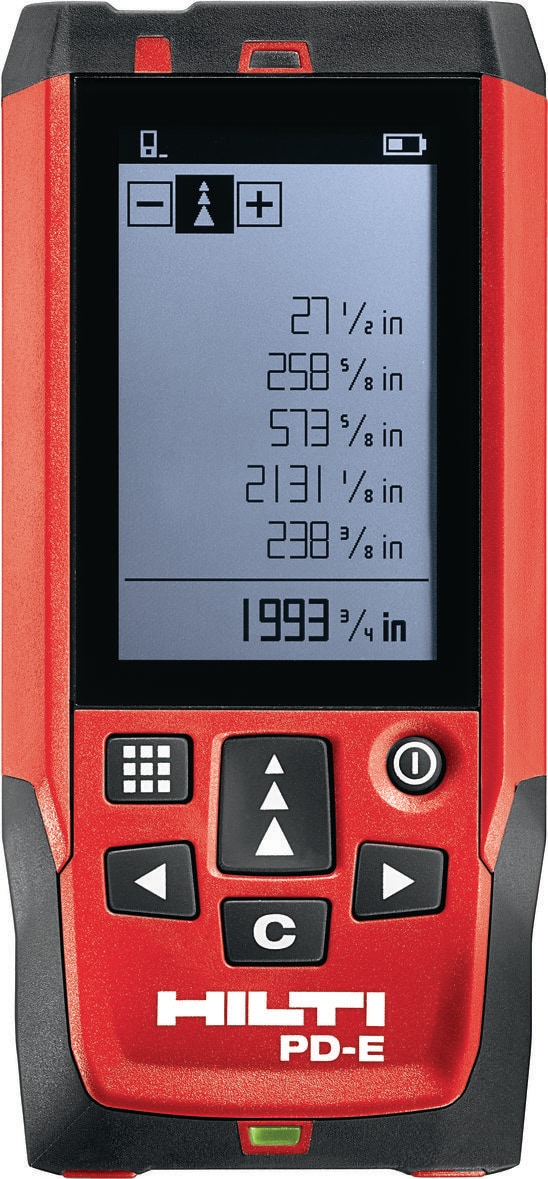 PD E Laser meter Laser Meters Hilti USA