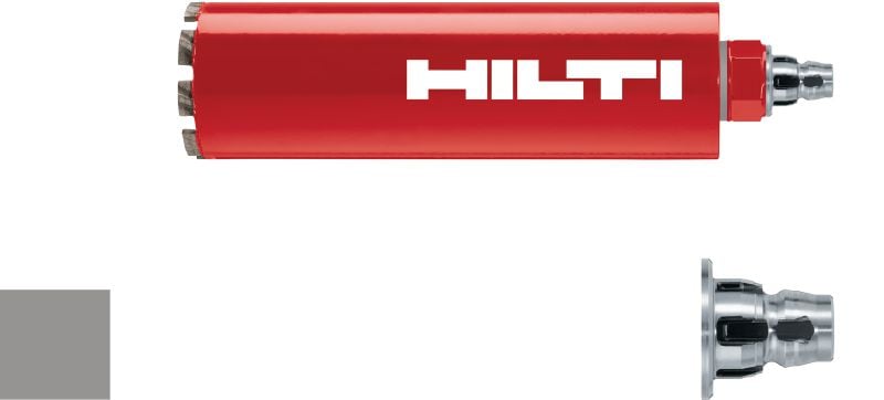 SPX-L handheld core bit (inch, BI) Ultimate core bit for hand-held coring in all types of concrete – for <2.5 kW tools (incl. Hilti BI quick-release connection end)