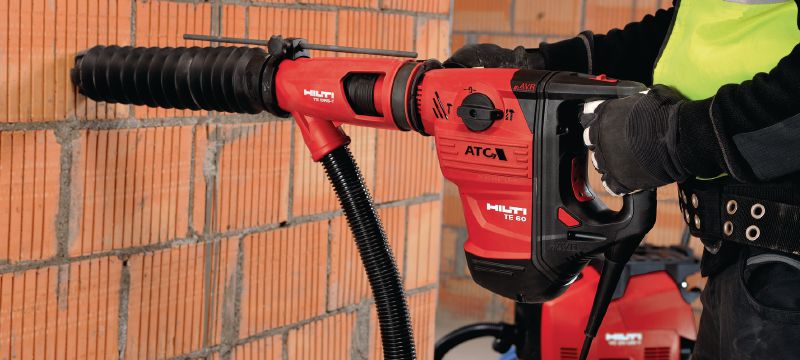 TE DRS-Y Dust removal system Dust removal system for concrete drilling and chiseling with Hilti SDS Max (TE-Y) rotary hammers Applications 1