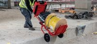 REDiPAK Jobsite Ready Folding Hand Truck  Applications 2
