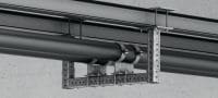 MIB-SH Hot-dip galvanized (HDG) baseplate for fastening MI girders to steel Applications 1