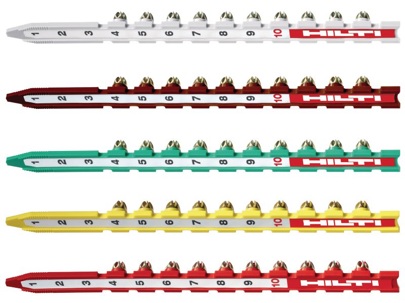 Hilti Shot Color Chart