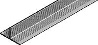 MFT-T Rail T-shaped aluminum rail for assembling vertical and horizontal façade panel substructures