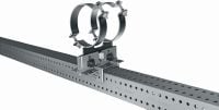 MP-PS 2-2 Pipe shoe Outdoor coated (OC) pipe shoe with height and slope adjustability for heavy industrial applications with outer pipe diameters of 21-328 mm (1/2 to 12)