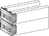 MEK Channel end cap Channel end cap for all HS Hilti strut profiles