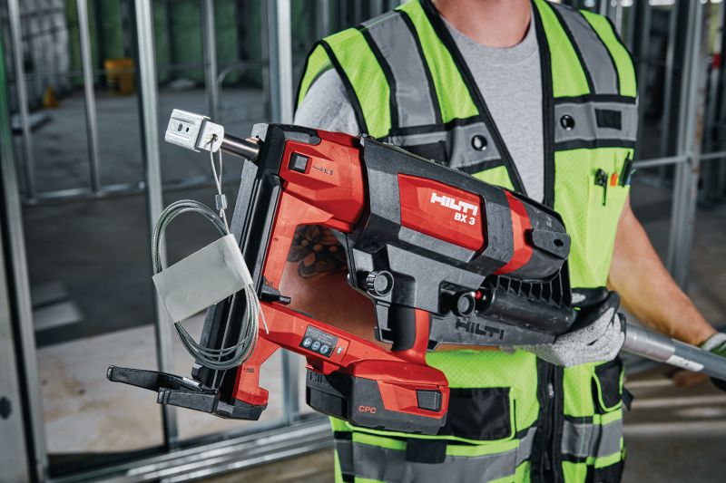 Hilti wire clearance hanging system