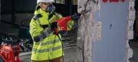 TE 500 SDS-Max chipping hammer Robust SDS Max (TE-Y) demolition hammer for light-duty chiseling in concrete and masonry Applications 10