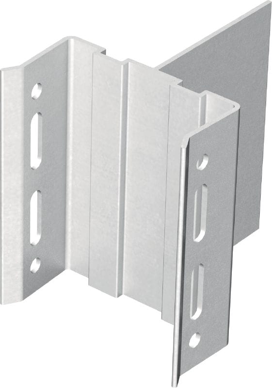 MFT-UNI Mounting element Support profile to combine aluminum and wood structures