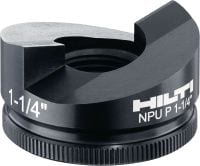 NPU Knockout punches (1/2 to 4”) Knockout punches for punching ½ - 4” diameter conduit holes in up to 10-gauge steel