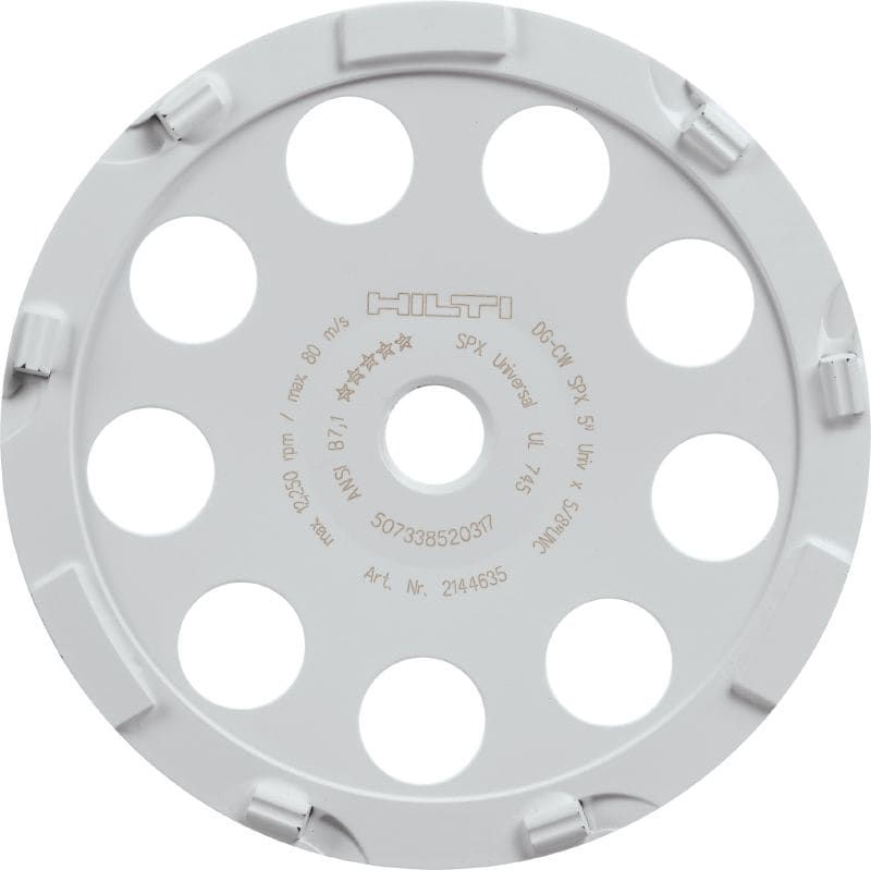 SPX Epoxy diamond cup wheel Ultimate diamond cup wheel for angle grinders – for removing thick coatings such as epoxy