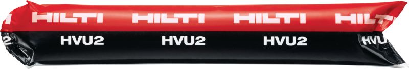 HVU2 Anchor capsule Ultimate performing foil capsule for heavy-duty applications in concrete in combination with HAS anchor rods (sold separately)