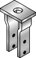 MI - PSC Connectors for attaching single pipe runs to vertical MI girders