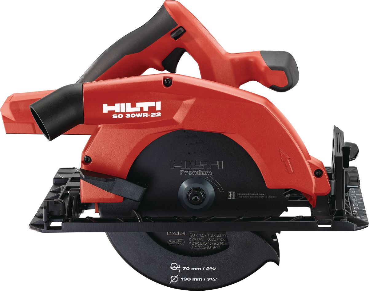 SC 30WR 22 Cordless circular saw Saws Hilti USA