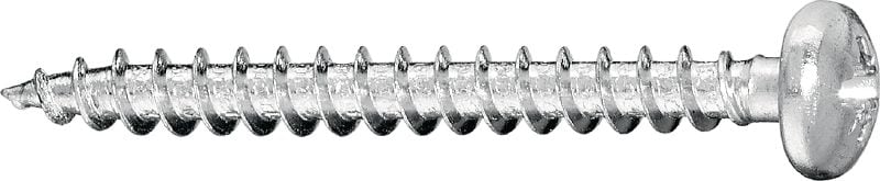 HUD-S-P-PZ Pozidrive screw Pozidrive screw for HUD-2 universal plastic anchors (pan head)