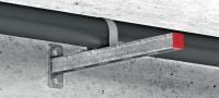 MP-US OC Pipe strap Outdoor coated (OC) pipe strap for universal piping applications Applications 1