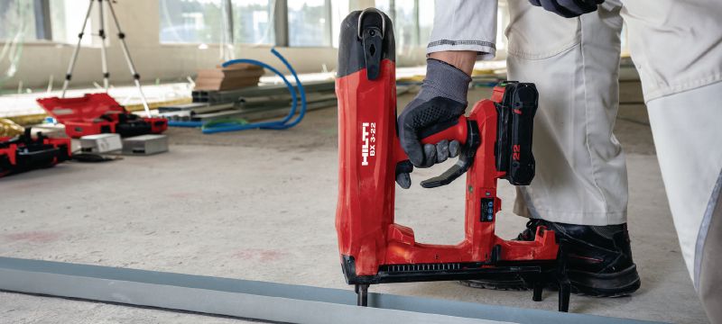 BX 3-22 Cordless concrete nailer - Battery actuated direct fastening tools  - Hilti USA