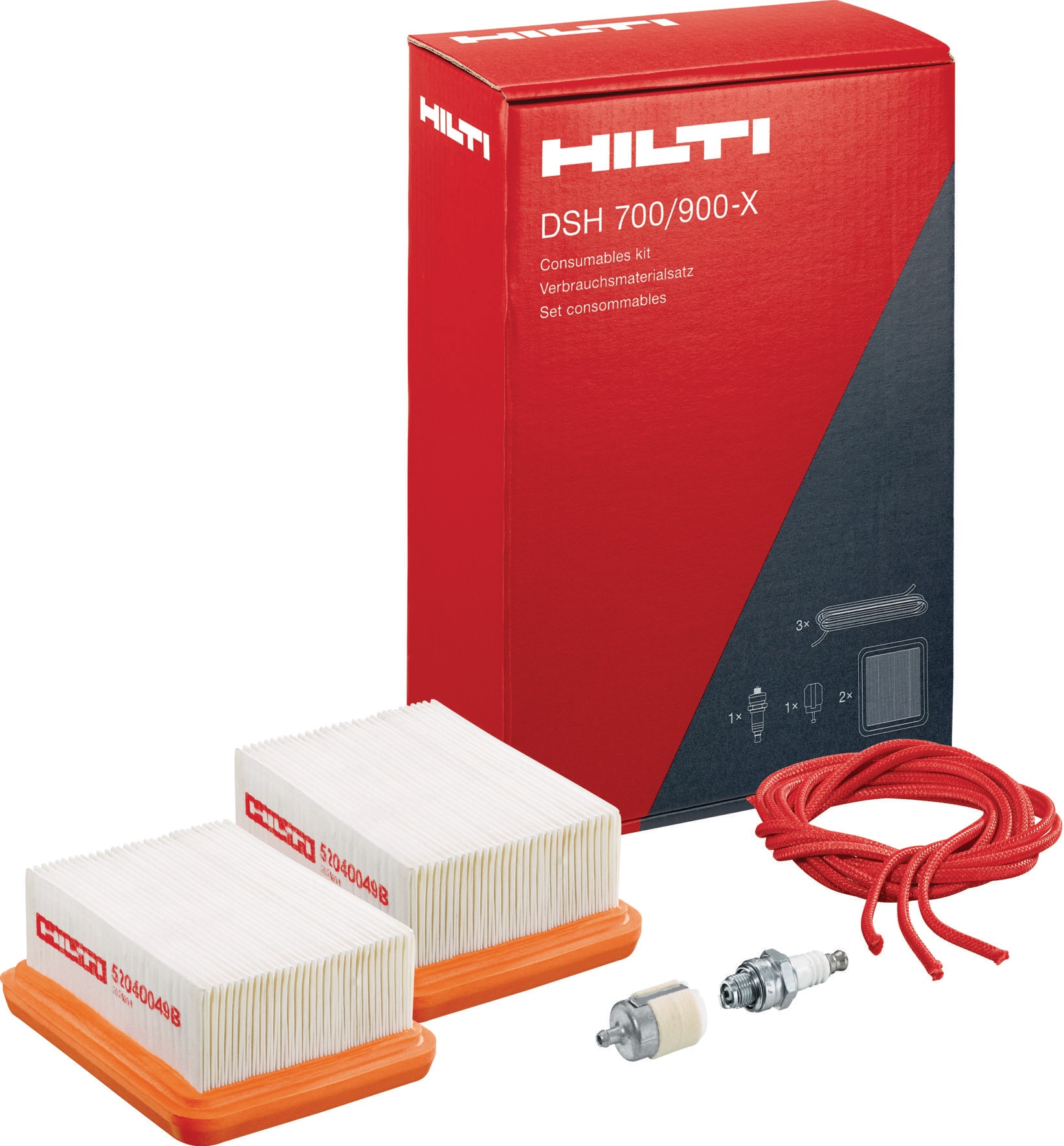 Consumables kit DSH 700/900X Accessories for CutOff Saws Hilti USA