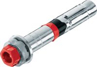 HSL4-B Heavy-duty wedge anchor Ultimate-performance heavy-duty torque-controlled wedge anchor with approvals for concrete (carbon steel)