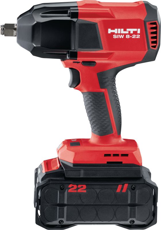 SIW 8-22 ½” Cordless impact wrench Ultimate-class, high-torque cordless impact wrench with 1/2 friction ring anvil for structural bolting and anchoring (Nuron battery platform)