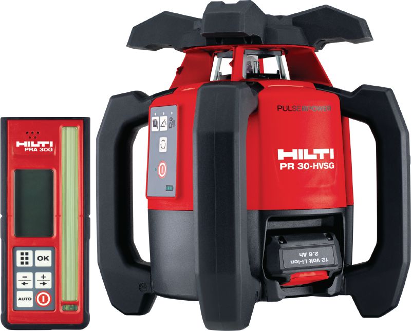 PR 30-HVSG A12 Indoor rotating laser level - Rotating Lasers - Hilti USA