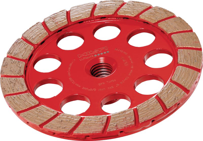 SPX Turbo diamond cup wheel Ultimate diamond cup wheel for angle grinders – for finishing grinding concrete and natural stone