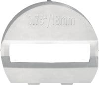 Chamfer grinding hood DGH 130 3pk 