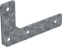 MT-C-GSP L OC Gusset plate Gusset plate for L-shaped connections with MT-70 and MT-80 girders, for outdoor use with low pollution