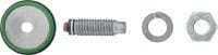 S-BT-EF HC Screw-in stud Threaded screw-in stud (carbon steel, whitworth thread) for electrical connections on steel in highly corrosive environments, recommended maximal cross section of connected cable 4/0 AWG